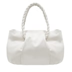 Tulip Beyaz Kadın Deri Omuz Askılı Çanta