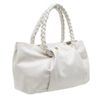 Tulip Beyaz Kadın Deri Omuz Askılı Çanta