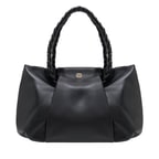 Tulip Siyah Kadın Deri Omuz Askılı Çanta
