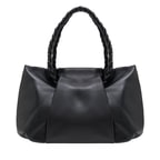 Tulip Siyah Kadın Deri Omuz Askılı Çanta
