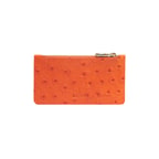 Turuncu Welkin Kadın Deri Kartlık