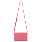 Valeria Pembe Kadın Deri Omuz Çantası