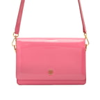 Valeria Pembe Kadın Deri Omuz Çantası