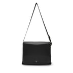 Verena Siyah Erkek Deri Postacı Çantası