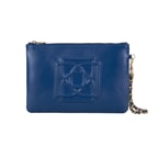 Vionya Lacivert Kadın Deri El Çantası