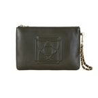 Vionya Siyah Kadın Deri El Çantası