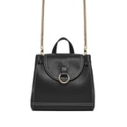 Voleta Kadın Zincir Detaylı Deri Omuz Çantası