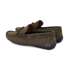 Wilhelm Yeşil Erkek Süet Deri Loafer