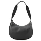 xxx Petunie Siyah Kadın Desa Logo Askılı Deri Omuz Çantası