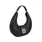 xxx Sonya Siyah Kadın Deri Omuz Çantası