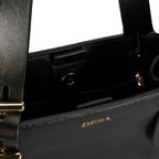 XXX(barkod değişikliği) Seven Small Siyah Kadın Deri Omuz Çantası