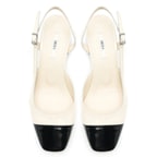 XXXCarmel Ekru Kadın Rugan Deri Klasik Ayakkabı