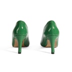 XXXDanza Yeşil Kadın Rugan Klasik Ayakkabı (Görsel Hatası)