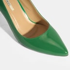 XXXDanza Yeşil Kadın Rugan Klasik Ayakkabı (Görsel Hatası)