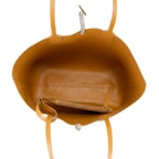 XXXEmely Bej Kadın Çift Taraflı Deri Omuz Çantası