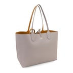 XXXEmely Bej Kadın Çift Taraflı Deri Omuz Çantası