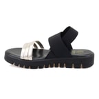 XXXGloaria Siyah Kadın Comfort Tabanlı Sandalet