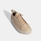 xxxKadın Bej Bağcıklı Deri Günlük Ayakkabı