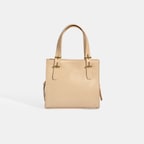 xxxKadın Bej Deri Omuz Çantası