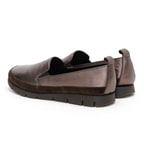 XXXKadın Gümüş Deri DesaComfort Ayakkabı