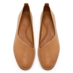 XXXRico DesaComfort Taba Kadın Deri Babet