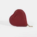 Yelena Kalpli Bordo Deri Cüzdan