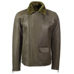 Yeşil Dante Erkek Kürk Mont