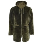 Yeşil Diocle Erkek Kürk Kaban