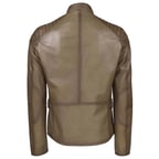 Yeşil Shawn Erkek Deri Mont