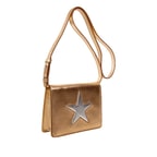 Yıldızlı Kadın Deri Omuz Askılı Çanta