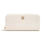 Zane Beyaz Kadın Deri Cüzdan