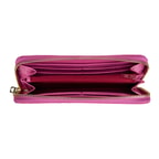 Zane Pembe Kadın Kroko Baskılı Deri Cüzdan