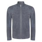 Zelmira Erkek Perfore Süet Deri Ceket