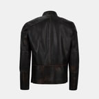 Zenon Konyak Erkek Vintage Deri Ceket