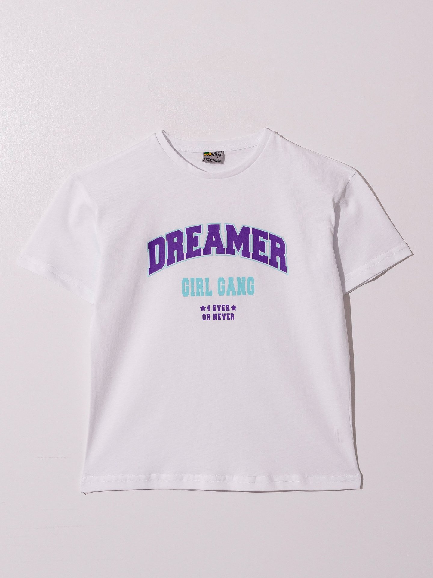 Dreamer Girl Gang Baskılı Kız Çocuk Tişört T-shirt