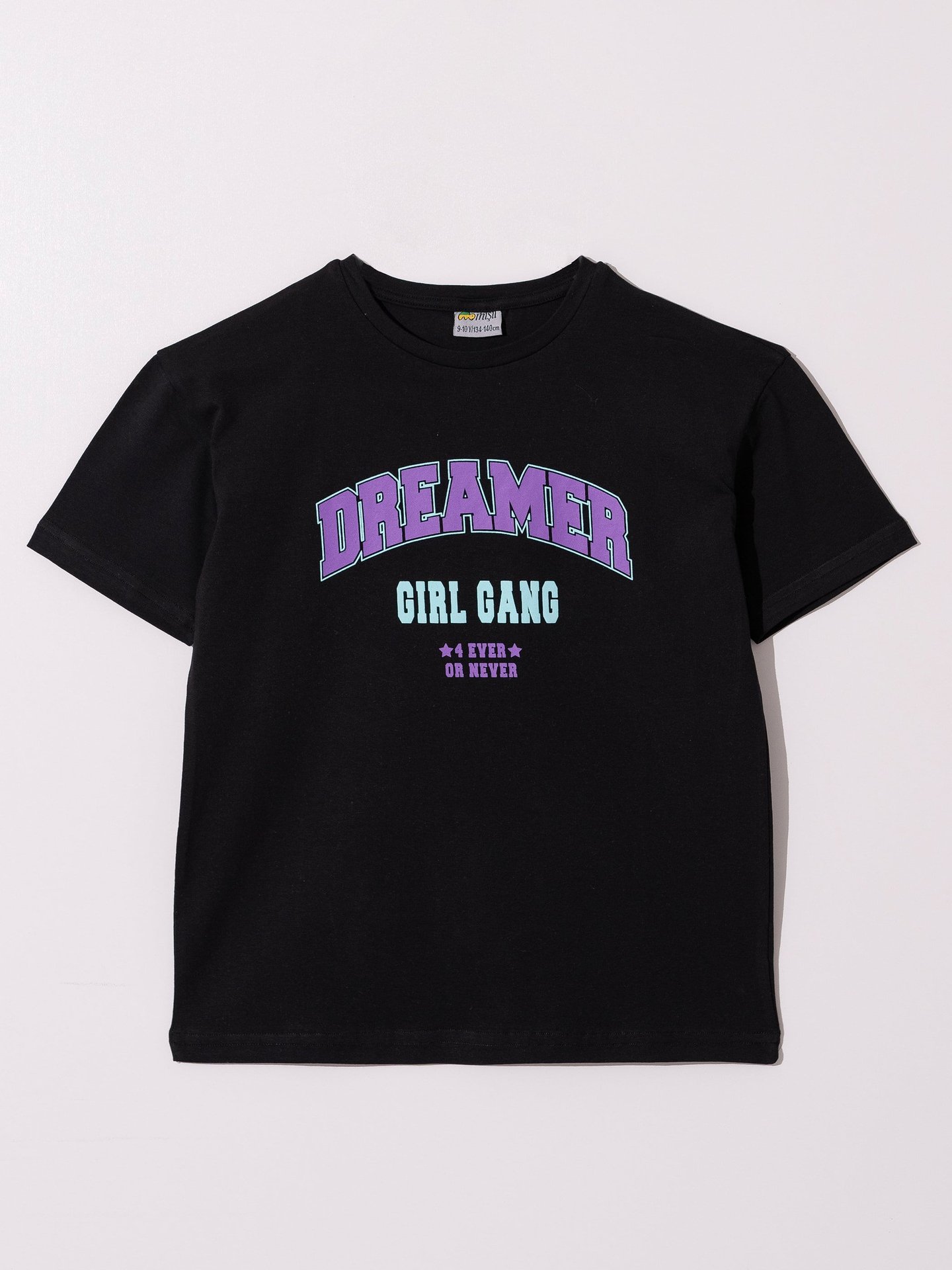 Dreamer Girl Gang Baskılı Kız Çocuk Tişört T-shirt