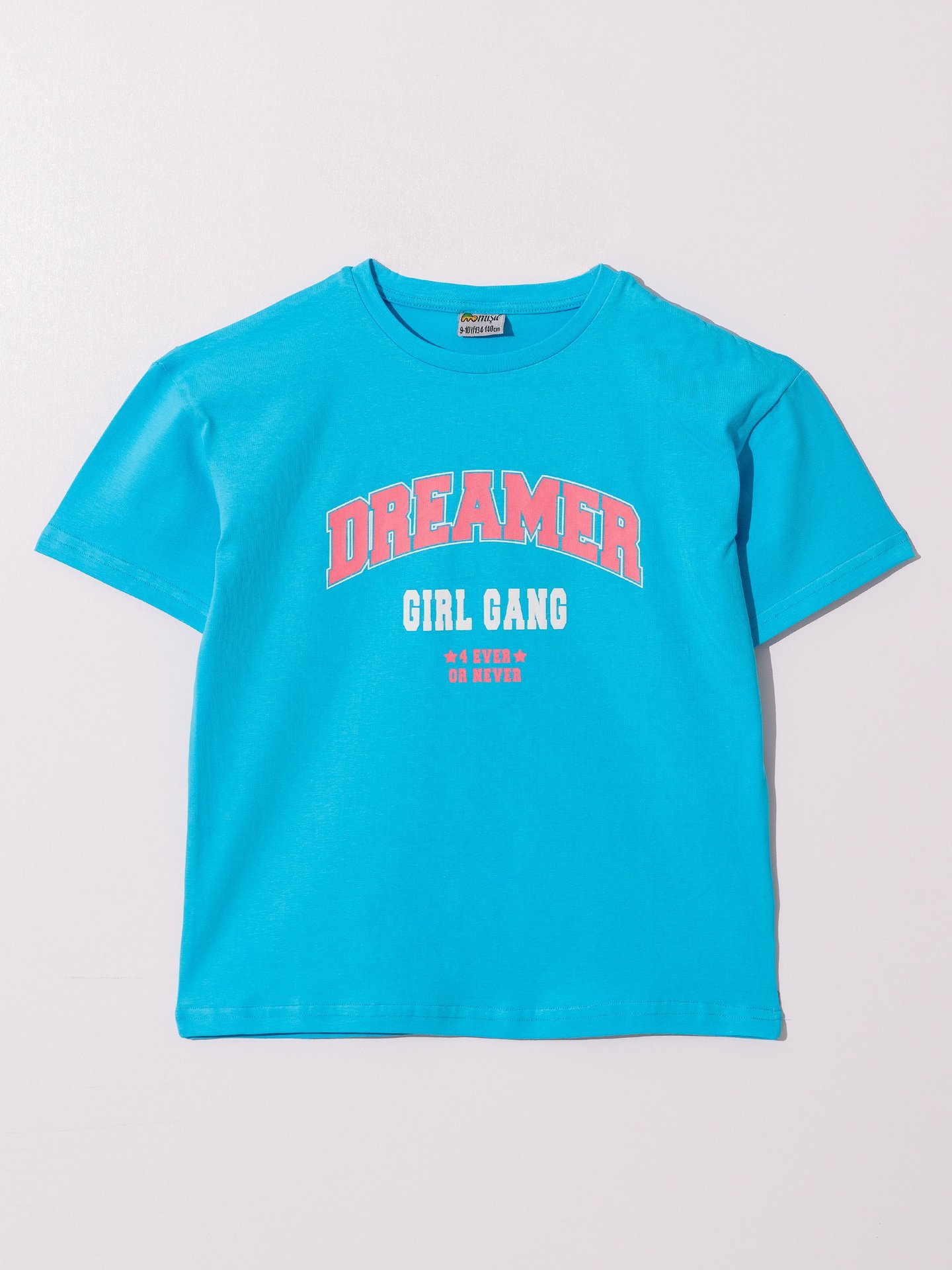 Dreamer Girl Gang Baskılı Kız Çocuk Tişört T-shirt