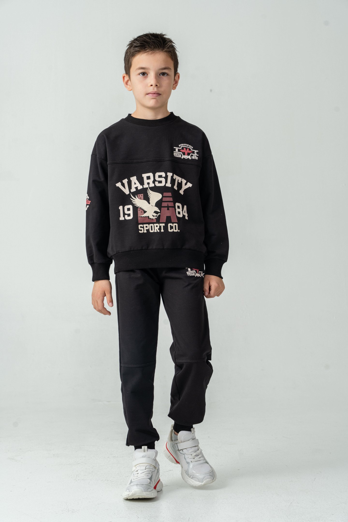 Varsity 1984 Sport Co. Baskılı Erkek Çocuk Alt Üst Eşofman Takımı