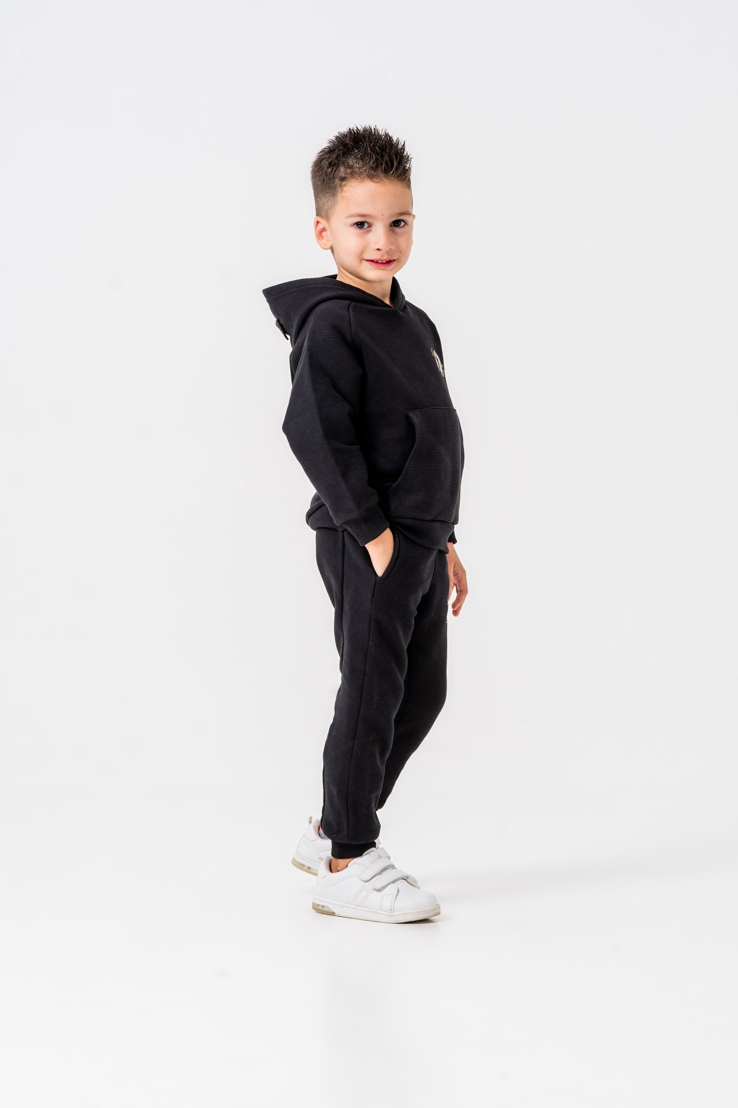 3 İp Urban Animals Sports Co Baskılı Erkek Çocuk Eşofman Takımı