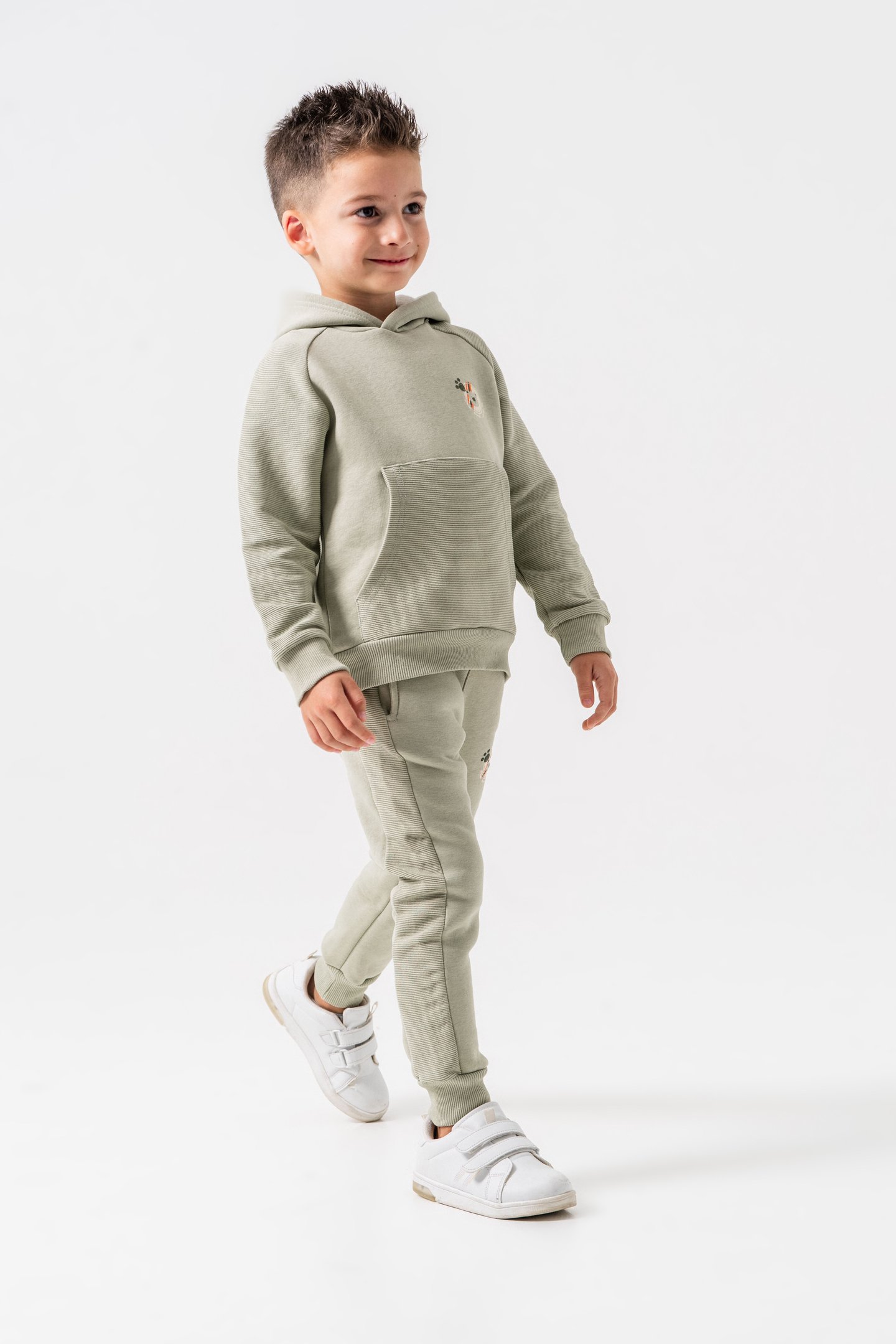 3 İp Urban Animals Sports Co Baskılı Erkek Çocuk Eşofman Takımı