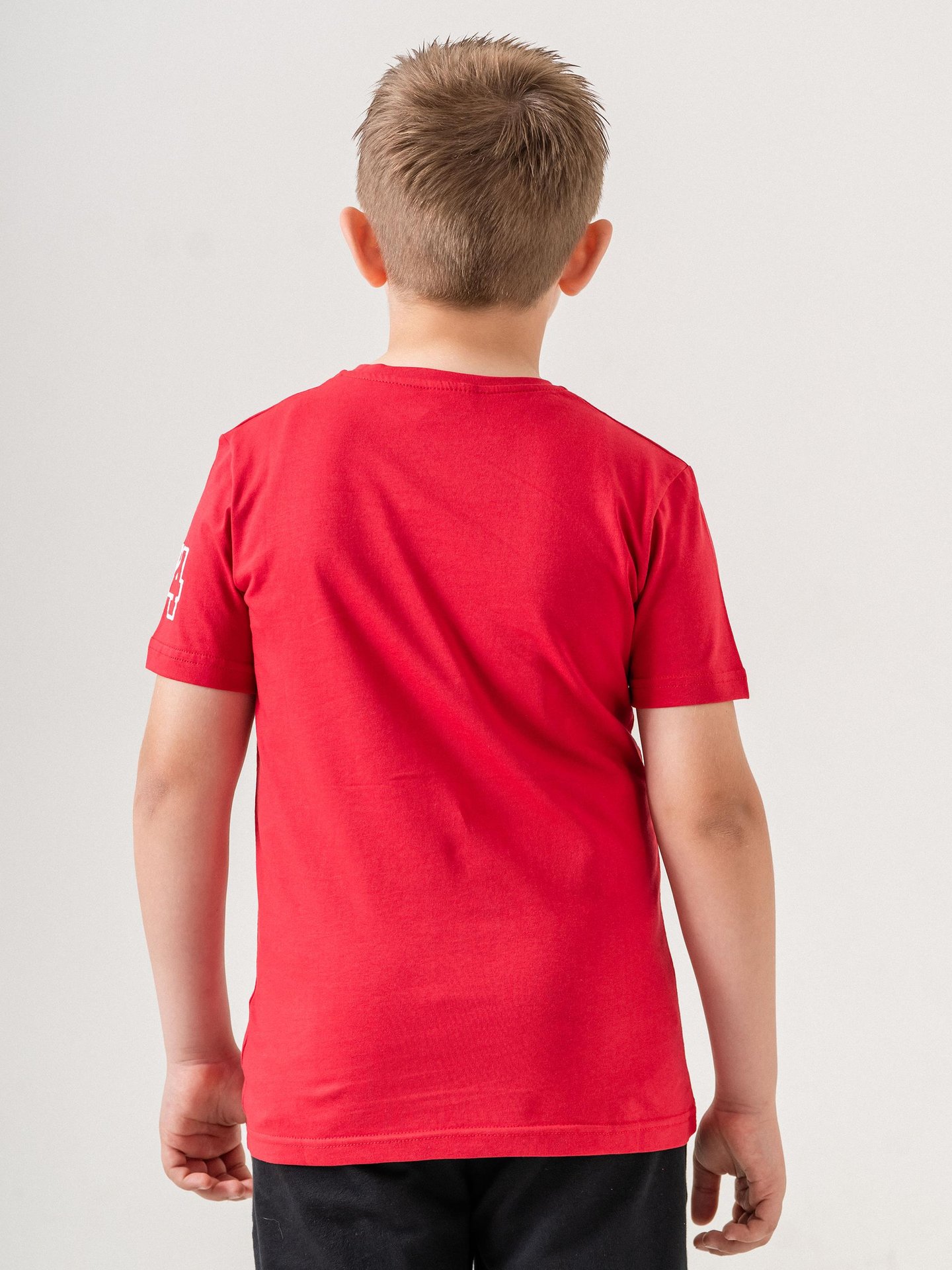 74 STARS ATH Baskılı Kol Baskı Detaylı Erkek Çocuk Basic Tişört