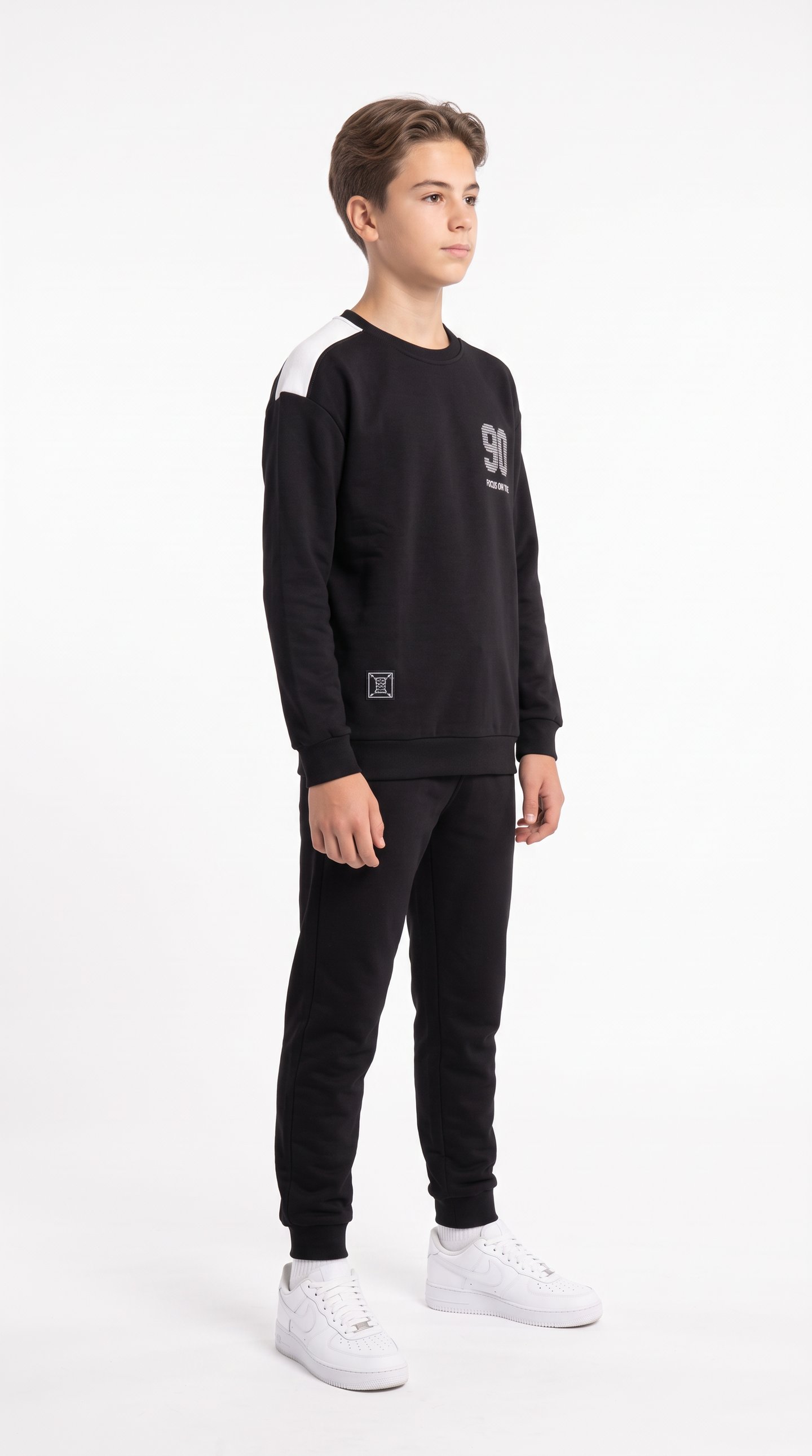 90 Focus On The Baskılı Erkek Çocuk Sweat