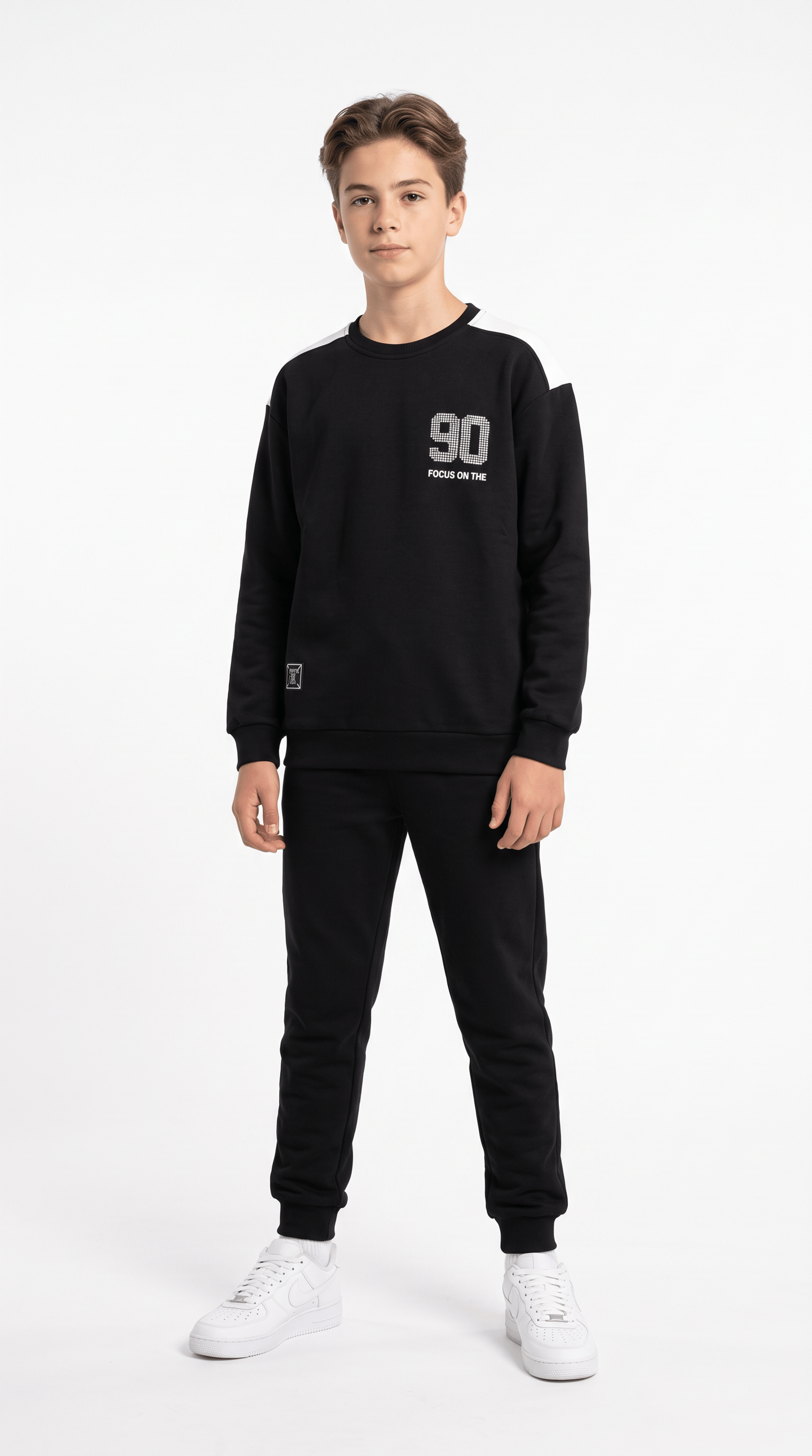 90 Focus On The Baskılı Erkek Çocuk Sweat