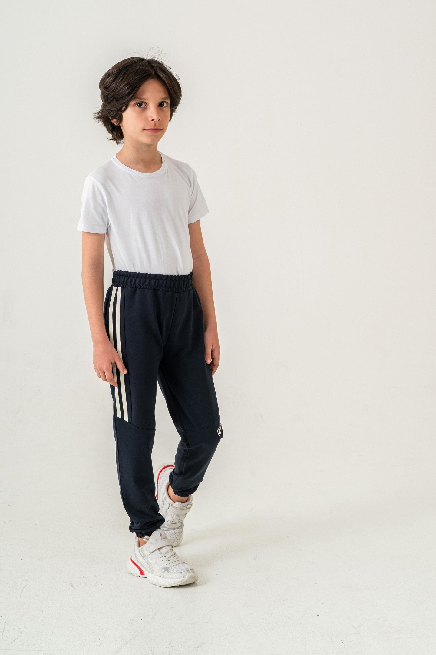 Active Baskılı Yanlar Şeritli Erkek Çocuk Eşofman Altı