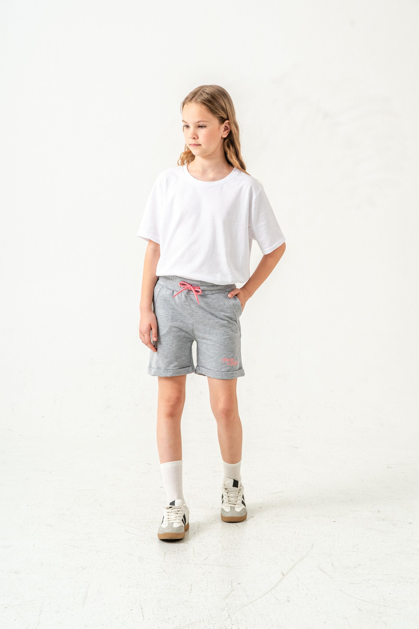 Always Be Joyful Nakışlı Kız Çocuk Şort