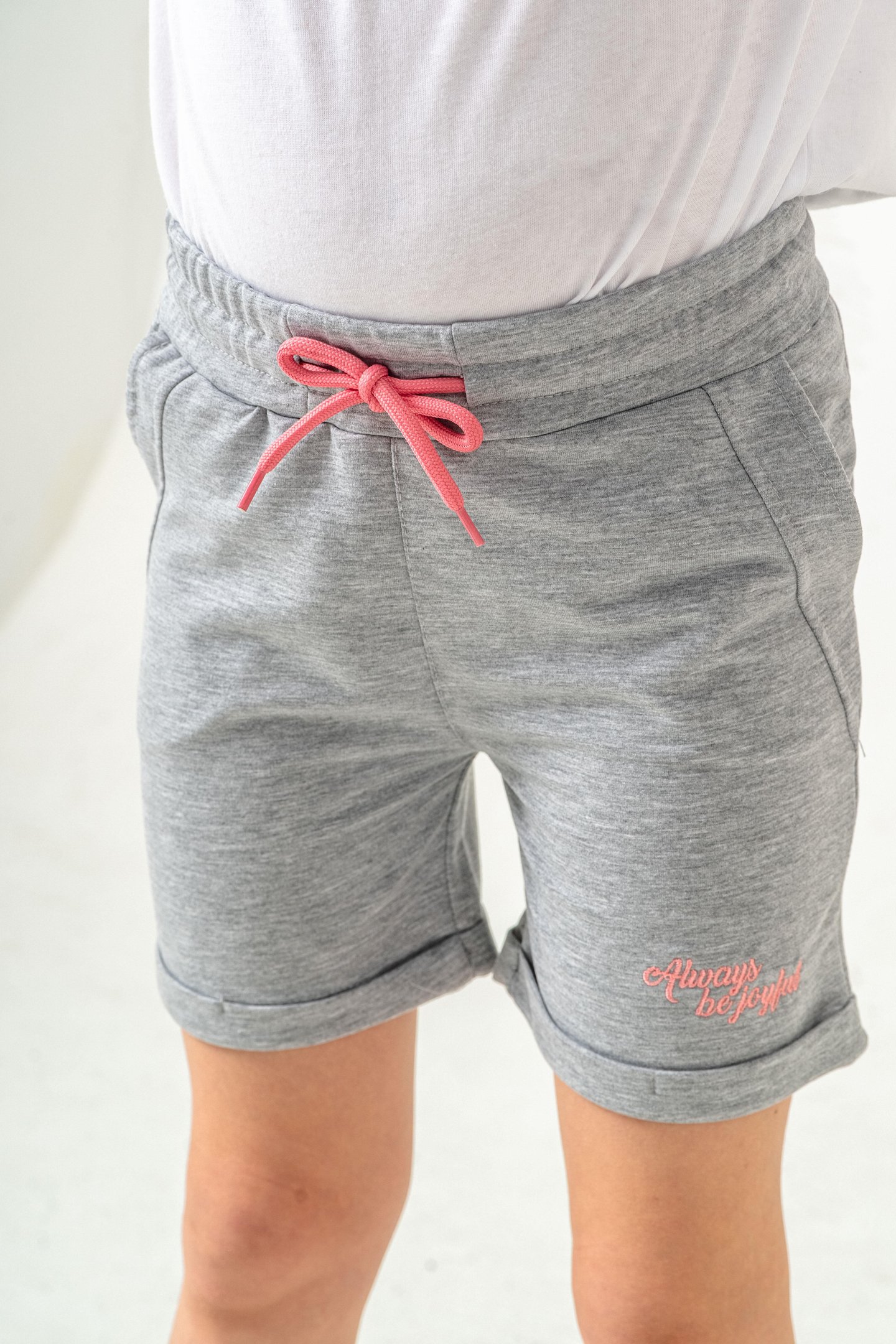 Always Be Joyful Nakışlı Kız Çocuk Şort