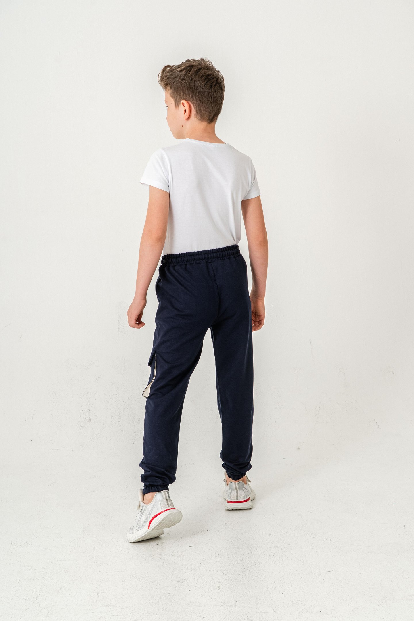 Athleisure Baskılı Kargo Cepli Erkek Çocuk Eşofman Altı