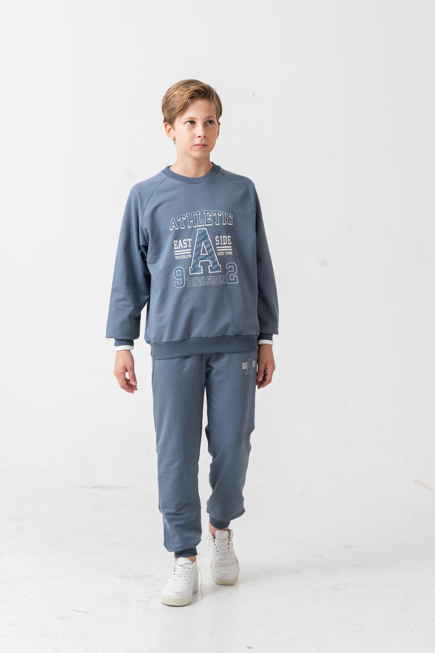 Athletic Baskılı Erkek Çocuk Alt Üst Eşofman Takımı