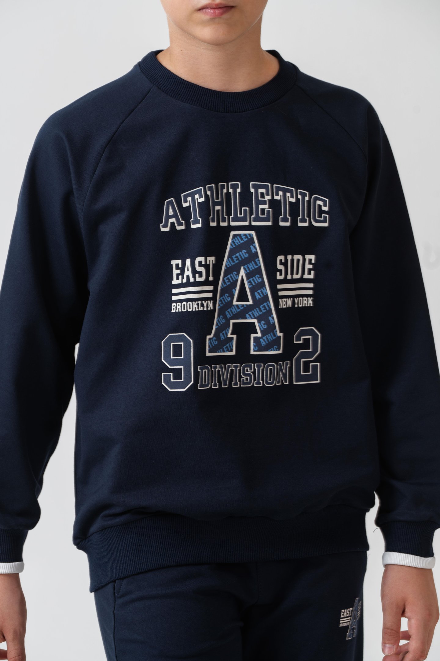 Athletic Baskılı Erkek Çocuk Alt Üst Eşofman Takımı