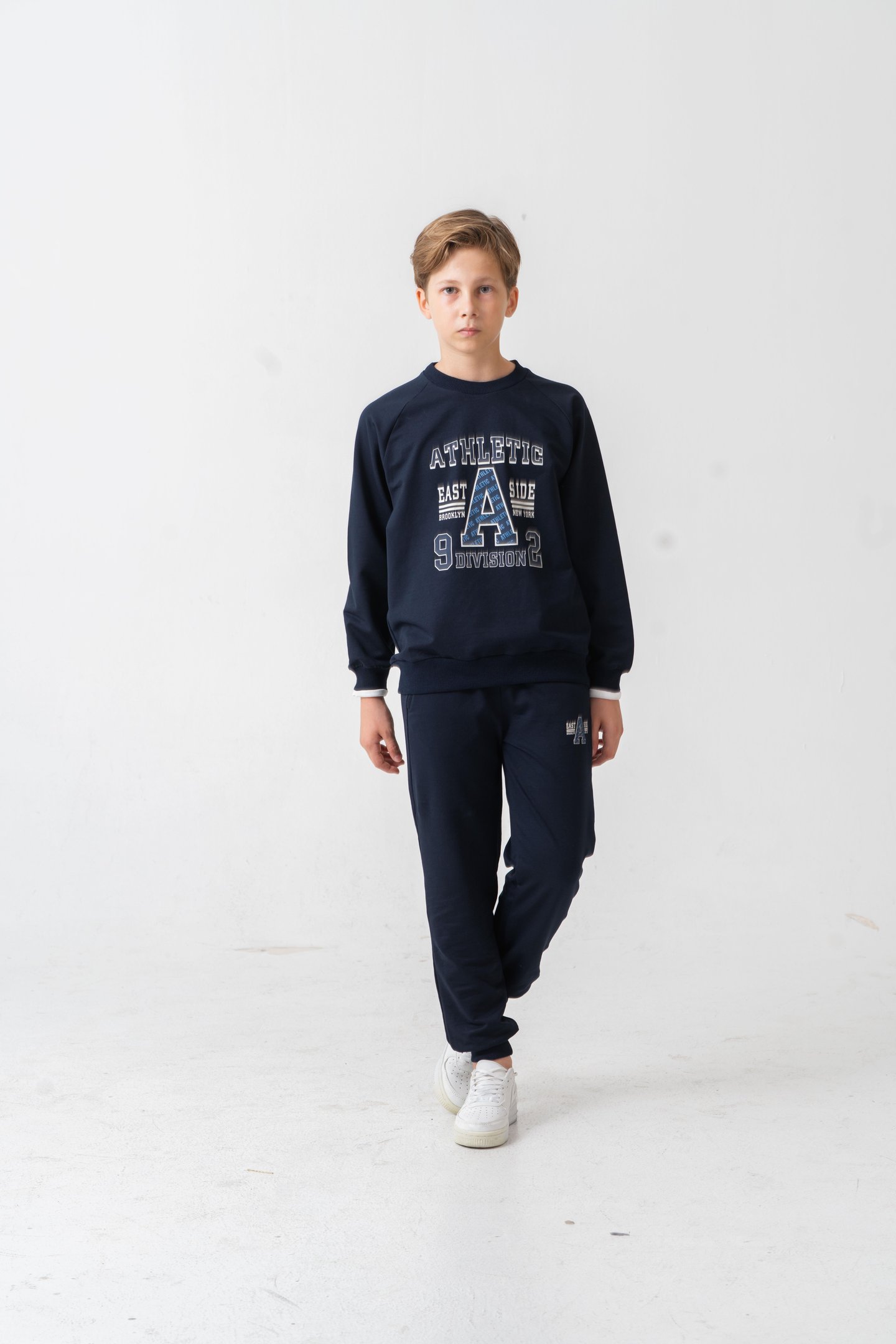 Athletic Baskılı Erkek Çocuk Alt Üst Eşofman Takımı